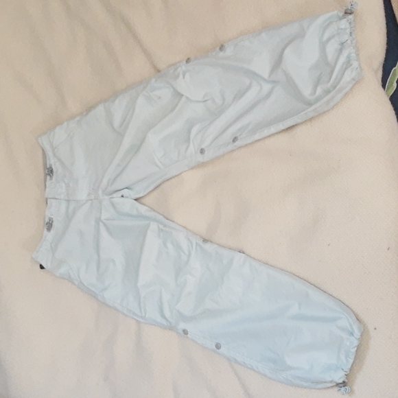 Circa 1999 GAP baby blue pants with floral embroidery - Picture 3 of 8